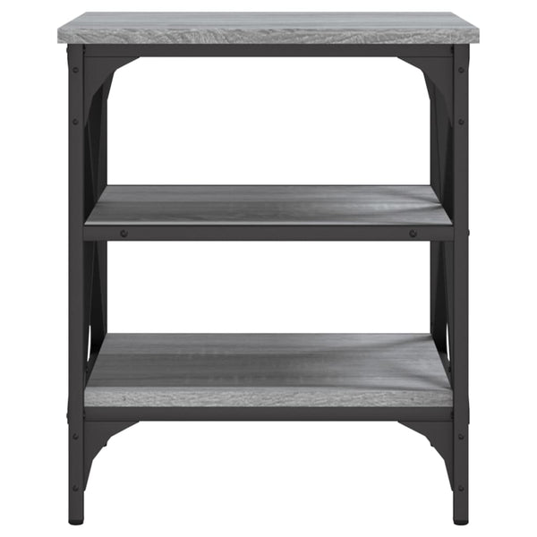 Beistelltische 2er Set Grau Sonoma