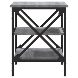Beistelltische 2er Set Grau Sonoma