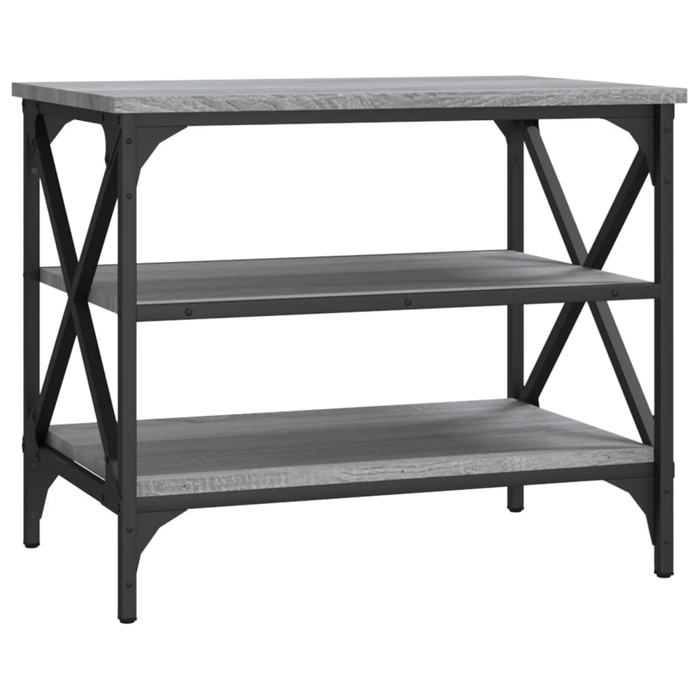 vidaXL Meuble TV Gris Sonoma 60x40x50 cm Bois d'ingénierie