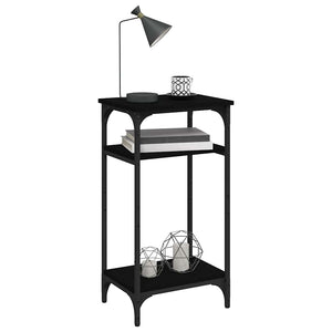 Schwarzer Beistelltisch 40x30x75 cm