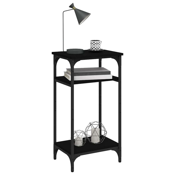 Schwarzer Beistelltisch 40x30x75 cm