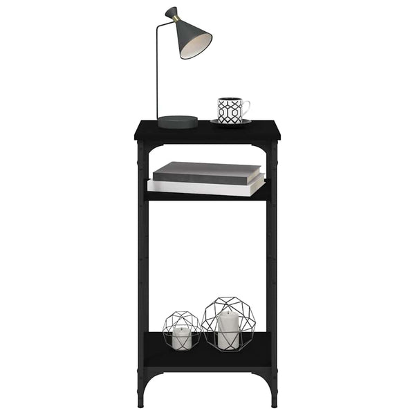Schwarzer Beistelltisch 40x30x75 cm