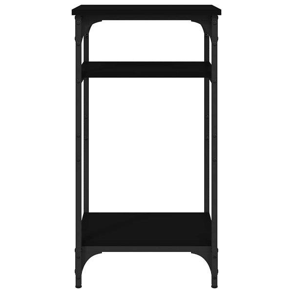 Schwarzer Beistelltisch 40x30x75 cm
