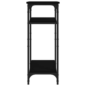 Schwarzer Beistelltisch 40x30x75 cm