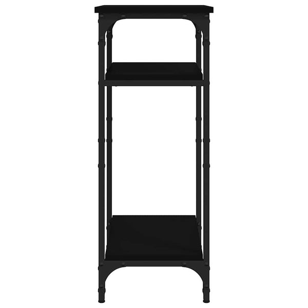 Schwarzer Beistelltisch 40x30x75 cm