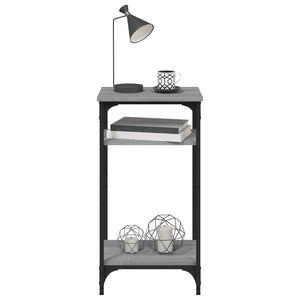 Grauer Beistelltisch Sonoma 40x30x75 cm