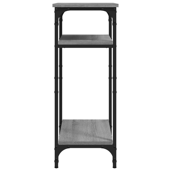 Grauer Beistelltisch Sonoma 40x30x75 cm