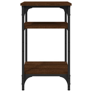 Beistelltisch Braun Eichenoptik 35x30x60 cm