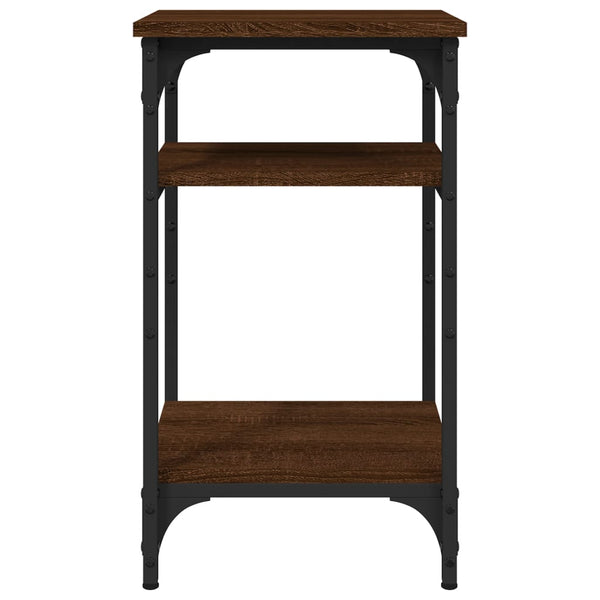 Beistelltisch Braun Eichenoptik 35x30x60 cm