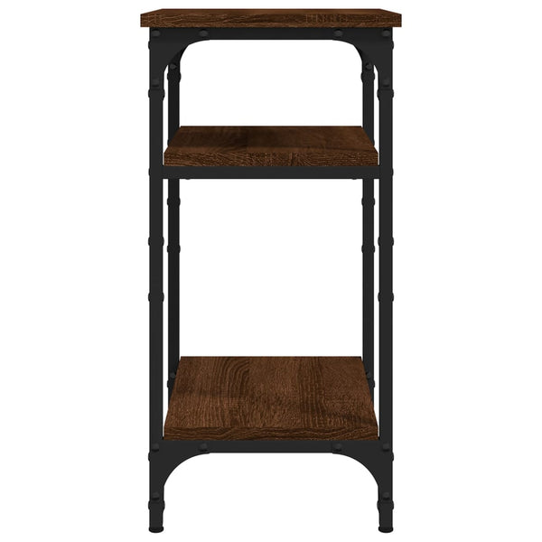 Beistelltisch Braun Eichenoptik 35x30x60 cm