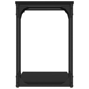 Schwarzer Beistelltisch 50x35x52 cm