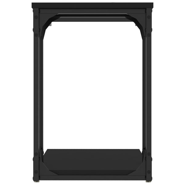 Schwarzer Beistelltisch 50x35x52 cm