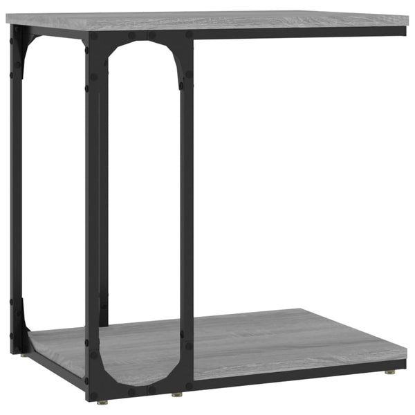 Beistelltisch Grau Sonoma 50x35x52 cm