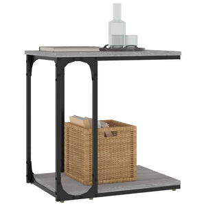 Beistelltisch Grau Sonoma 50x35x52 cm