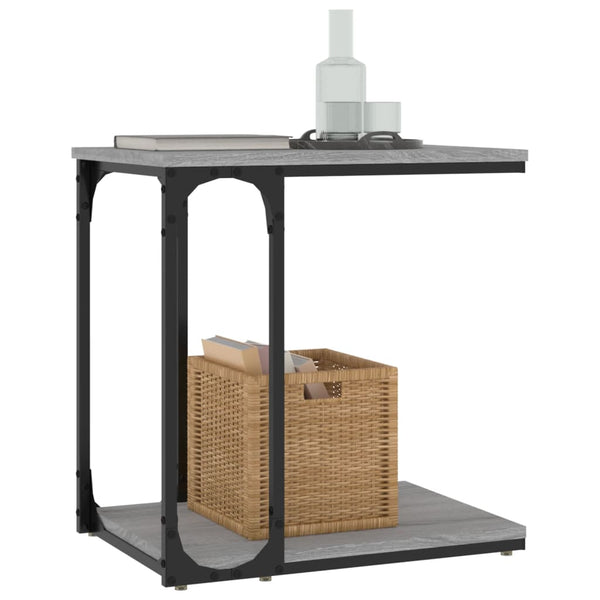 Beistelltisch Grau Sonoma 50x35x52 cm