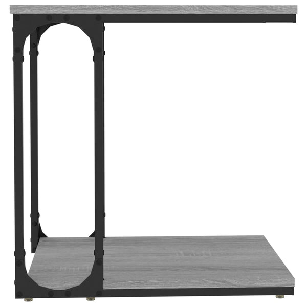 Beistelltisch Grau Sonoma 50x35x52 cm
