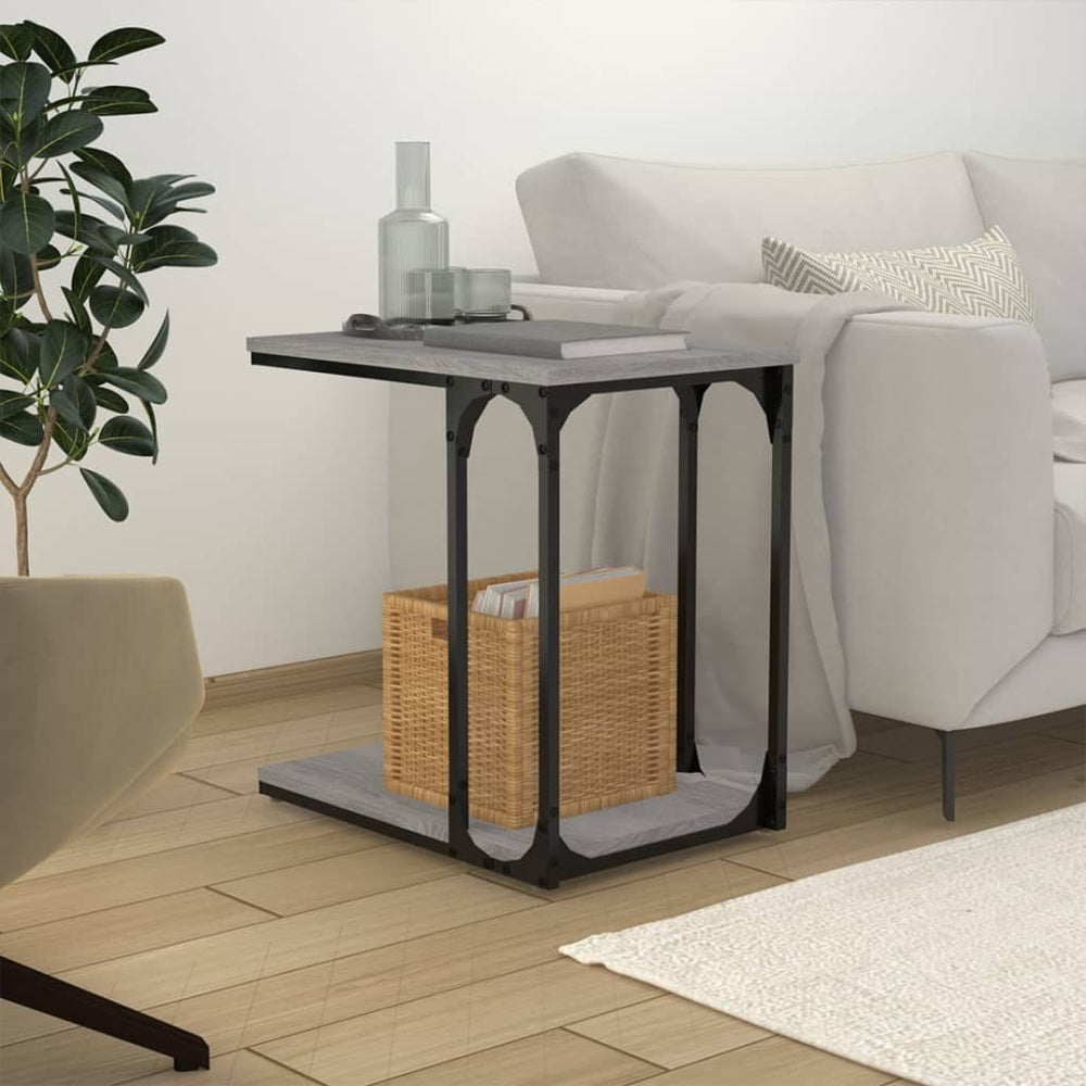 Beistelltisch Grau Sonoma 50x35x52 cm