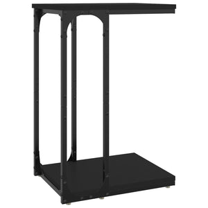 Schwarzer Beistelltisch 40x30x60 cm