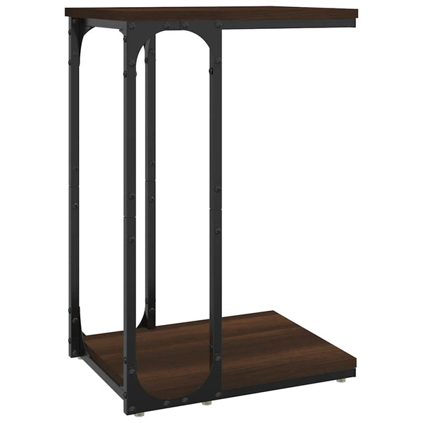 Beistelltisch Braun Eichenoptik 40x60 cm