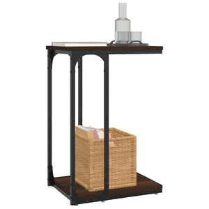 Beistelltisch Braun Eichenoptik 40x60 cm