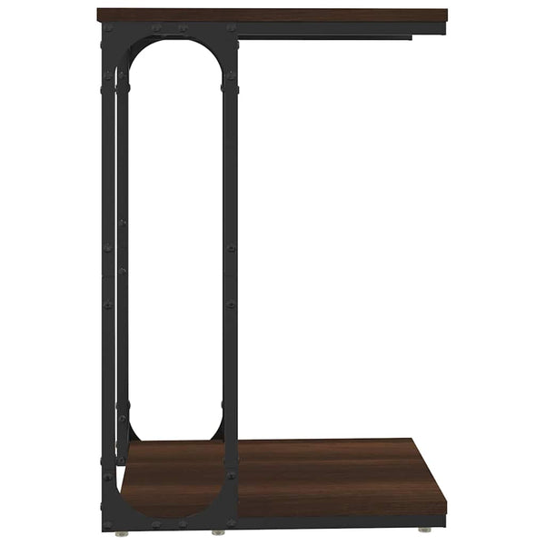 Beistelltisch Braun Eichenoptik 40x60 cm