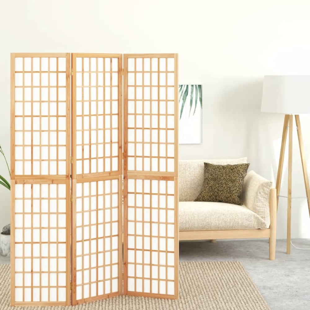 Japanischer Paravent 3-teilig, 120x170 cm