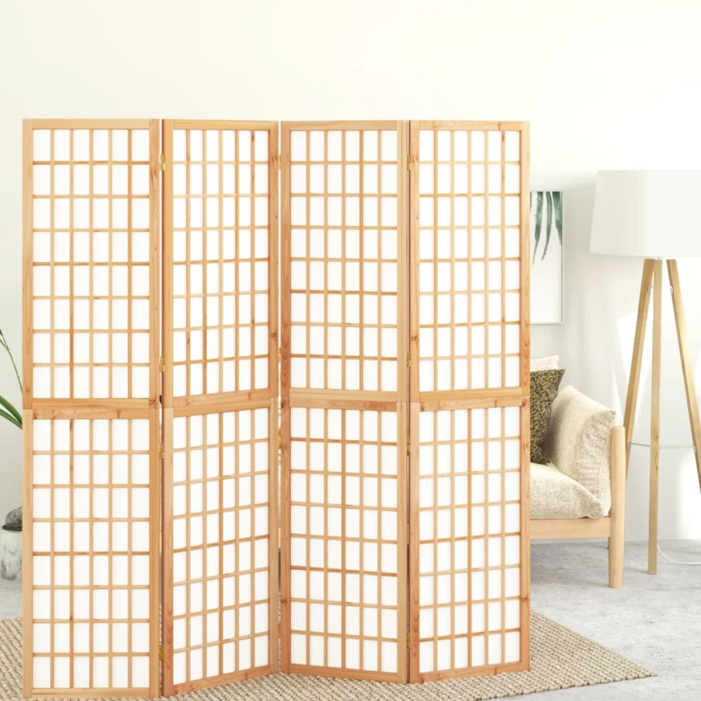 Japanischer Paravent, 4-teilig, 160x170 cm