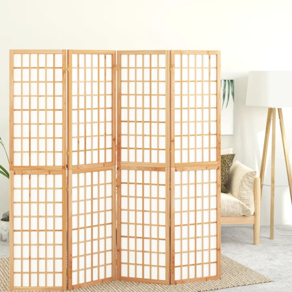 Japanischer Paravent, 4-teilig, 160x170 cm