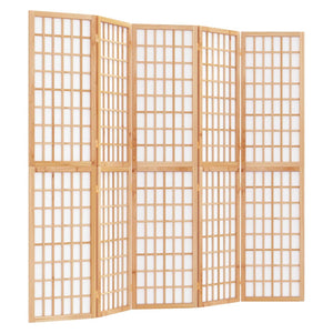 Japanischer Paravent 5-teilig, 200x170 cm