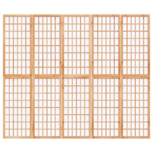 Japanischer Paravent 5-teilig, 200x170 cm