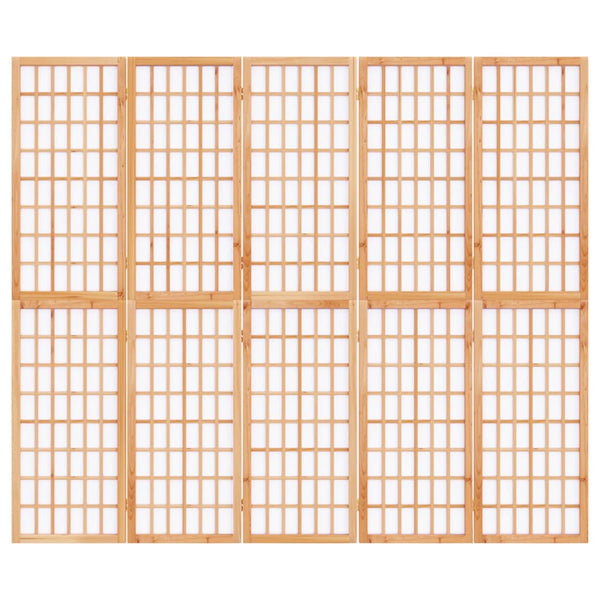 Japanischer Paravent 5-teilig, 200x170 cm
