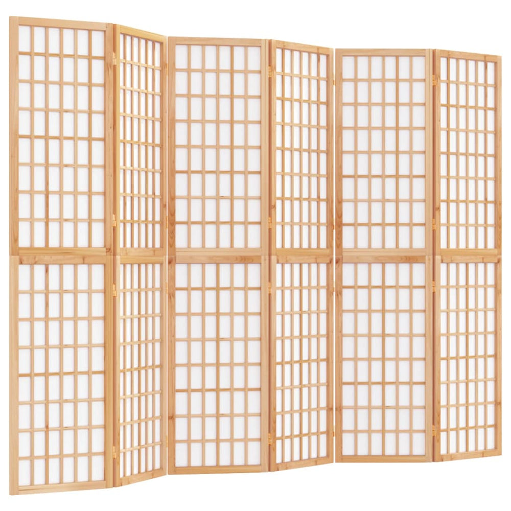 Japanischer Paravent, 6-teilig, 240x170 cm