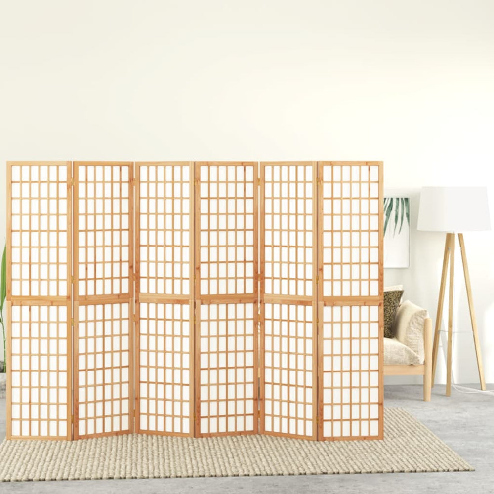 Japanischer Paravent, 6-teilig, 240x170 cm