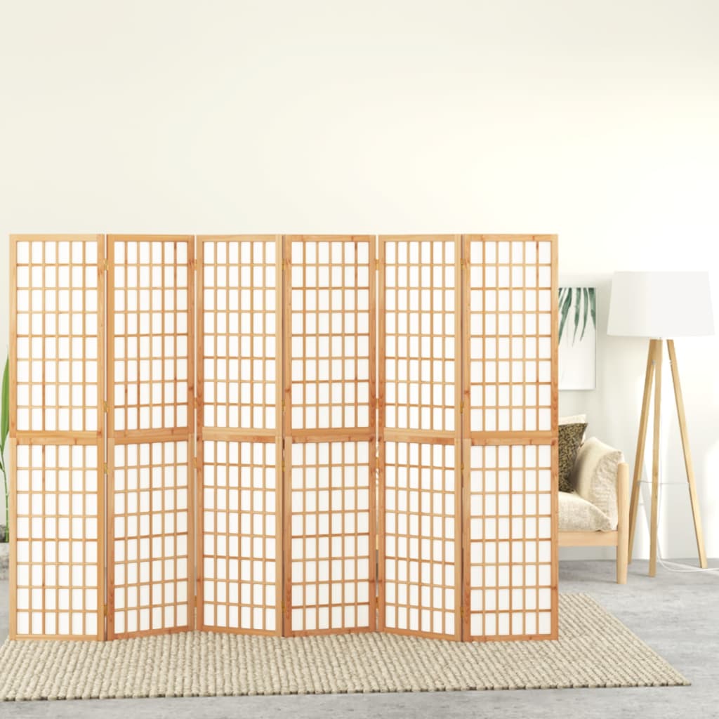 Japanischer Paravent, 6-teilig, 240x170 cm