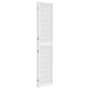 Japanischer Paravent, 3-teilig, 120x170 cm, Weiß