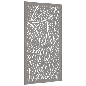 Cortenstahl Garten Wanddeko Blatt 105x55cm