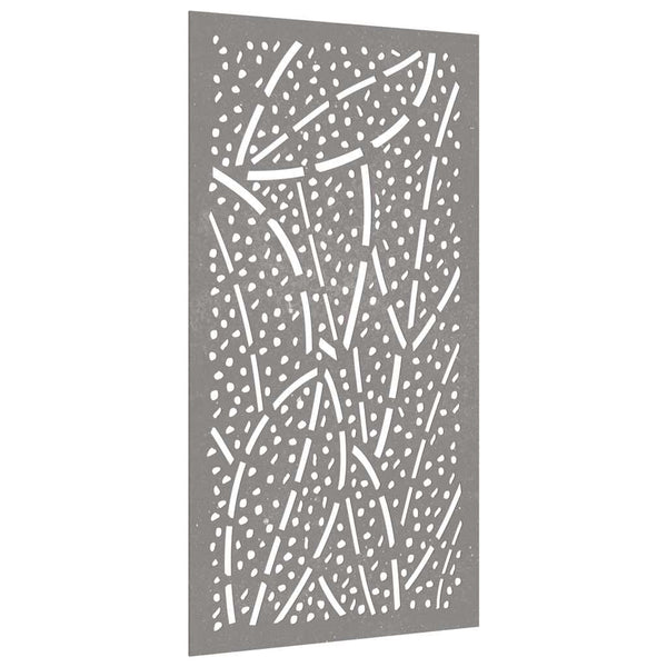 Cortenstahl Garten Wanddeko Blatt 105x55cm