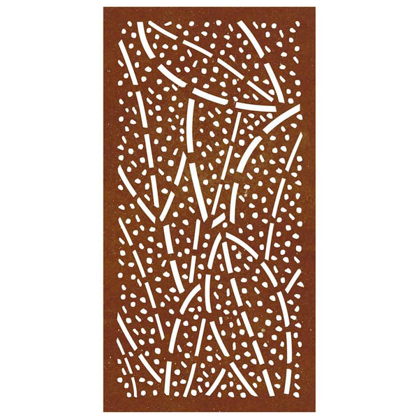 Cortenstahl Garten Wanddeko Blatt 105x55cm