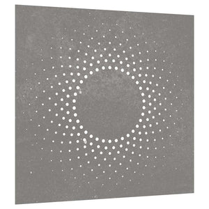 Garten Wanddeko Cortenstahl Sonne 55x55cm