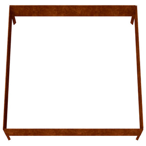 Cortenstahl Hochbeet 100x100 cm