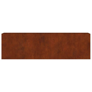 Cortenstahl Hochbeet 280x40x80 cm