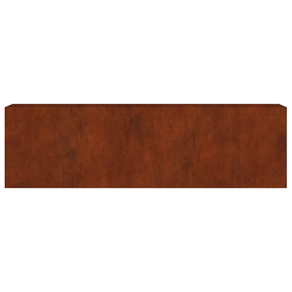 Cortenstahl Hochbeet 280x40x80 cm