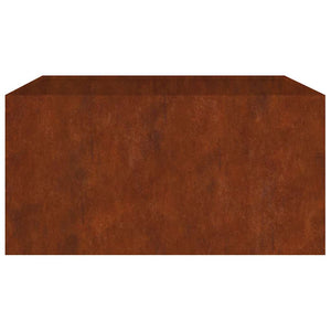 Cortenstahl Pflanzkübel 80x80x40 cm