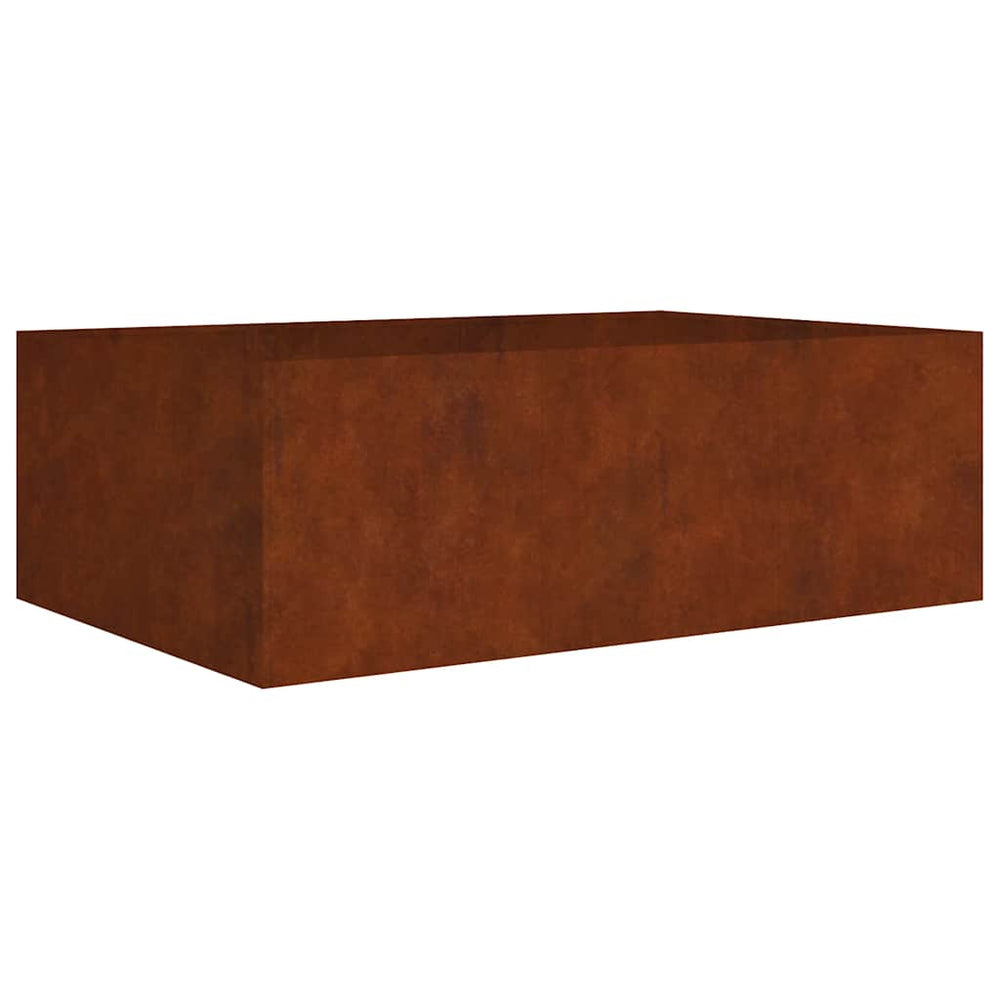 Cortenstahl Hochbeet 120x80x40 cm