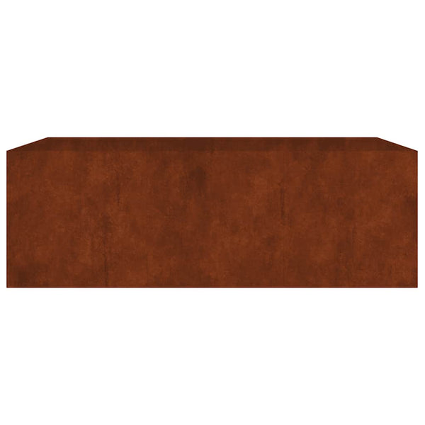 Cortenstahl Hochbeet 120x80x40 cm