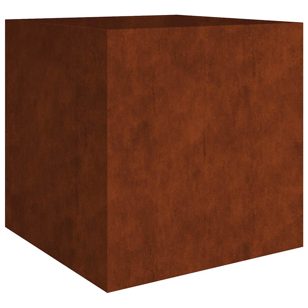 Cortenstahl Pflanzkübel 80x80x80 cm