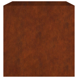 Cortenstahl Pflanzkübel 80x80x80 cm