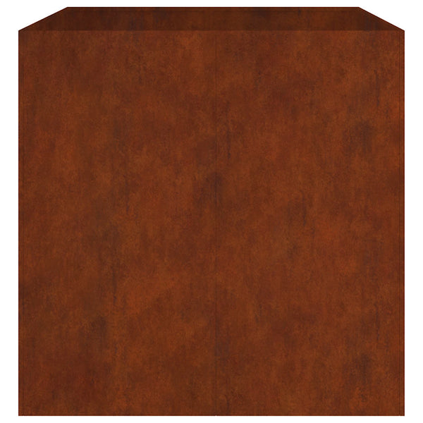 Cortenstahl Pflanzkübel 80x80x80 cm