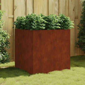 Cortenstahl Pflanzkübel 80x80x80 cm
