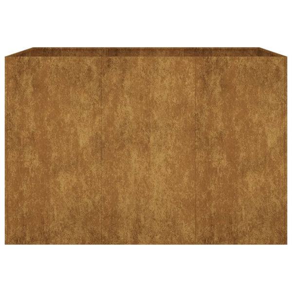 Cortenstahl Hochbeet 120x80x80 cm